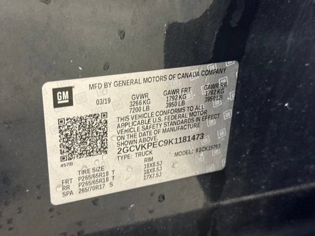 2019 Chevrolet Silverado LD LT