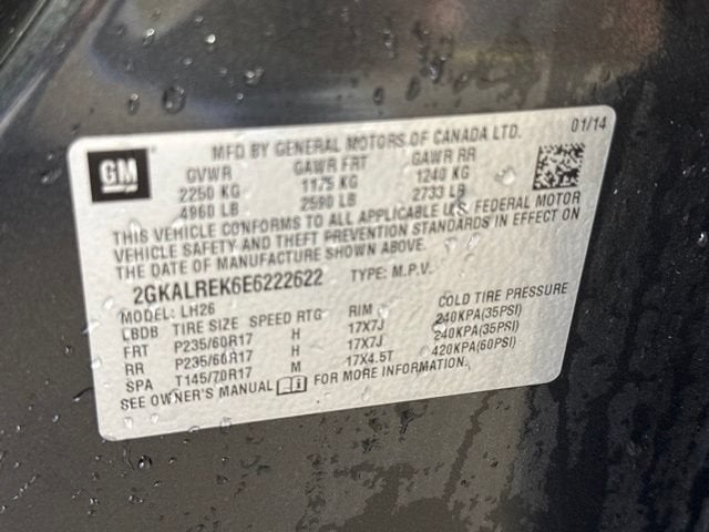 2014 GMC Terrain SLE
