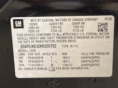 2017 GMC Terrain SLE