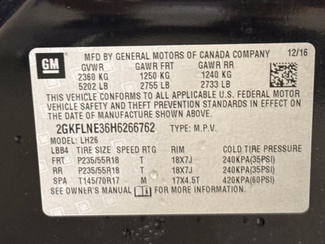 2017 GMC Terrain SLE