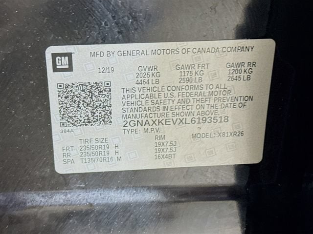 2020 Chevrolet Equinox LT