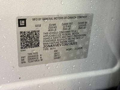 2018 Chevrolet Equinox Premier