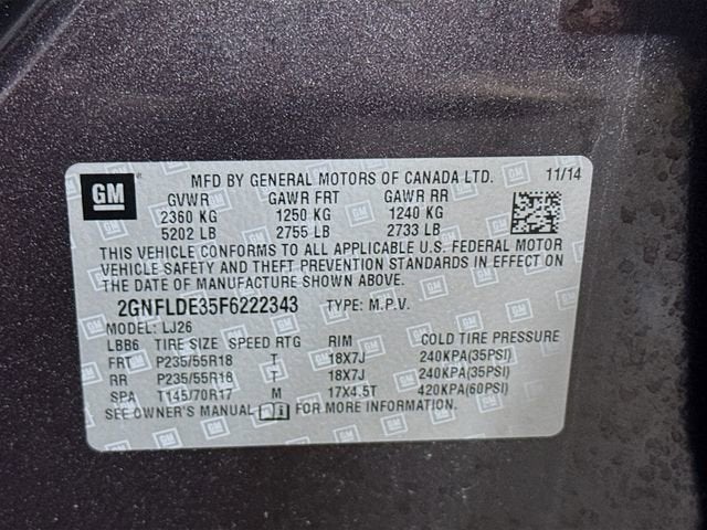 2015 Chevrolet Equinox LTZ