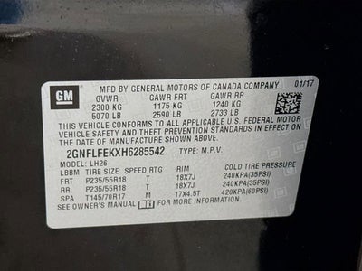 2017 Chevrolet Equinox LT