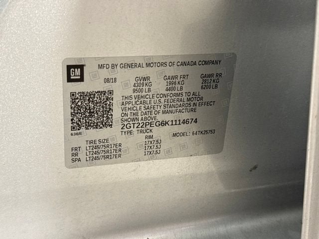 2019 GMC Sierra 2500 HD SLE