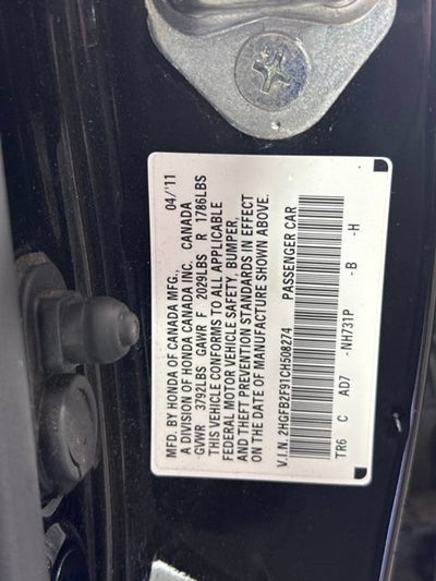 2012 Honda Civic Sdn EX-L