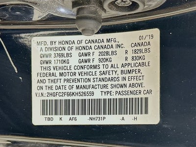 2019 Honda Civic Sedan LX