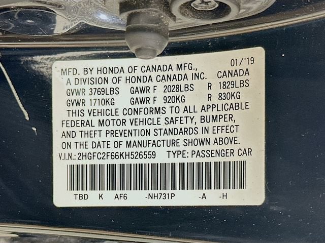 2019 Honda Civic Sedan LX