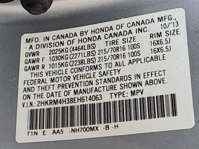 2014 Honda CR-V LX