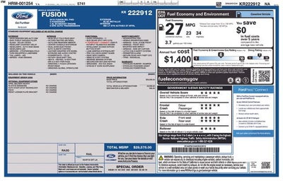 2019 Ford Fusion SEL