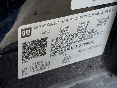 2023 Chevrolet Silverado 1500 ZR2