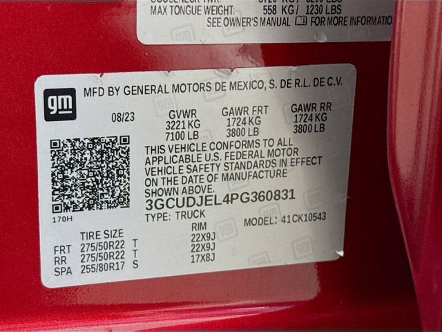 2023 Chevrolet Silverado 1500 High Country