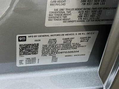 2026 Chevrolet Silverado 1500 LT Trail Boss