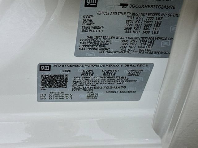 2026 Chevrolet Silverado 1500 ZR2