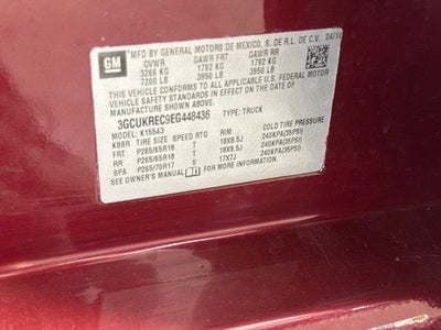 2014 Chevrolet Silverado 1500 LT