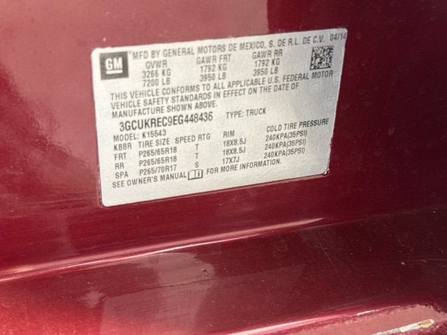 2014 Chevrolet Silverado 1500 LT