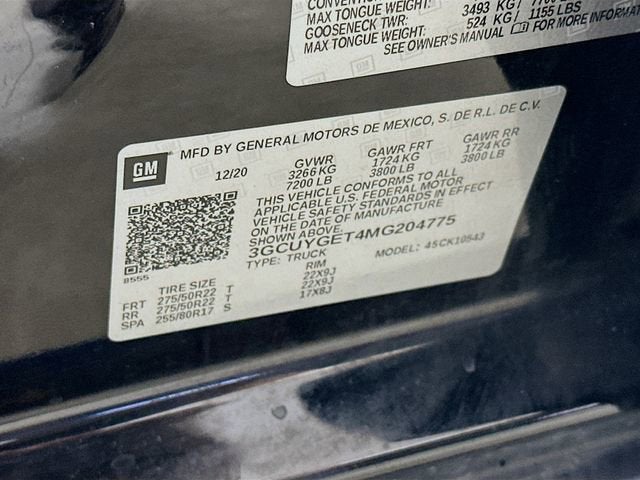 2021 Chevrolet Silverado 1500 LTZ