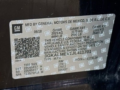 2018 GMC Terrain SLE