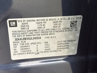 2018 GMC Terrain SLE