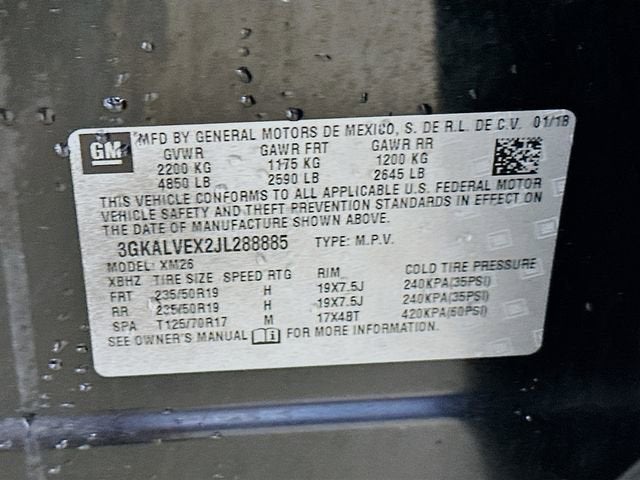 2018 GMC Terrain SLT