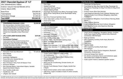 2027 Chevrolet Equinox LT
