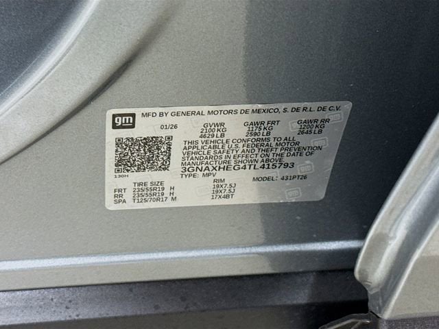 2026 Chevrolet Equinox LT