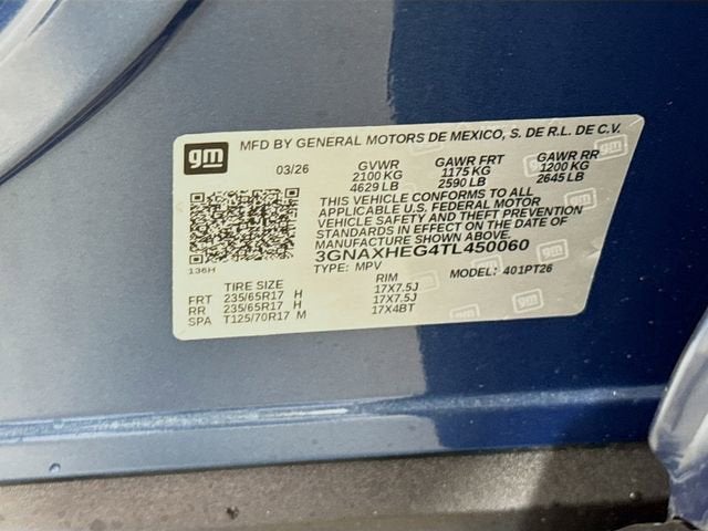 2026 Chevrolet Equinox LT