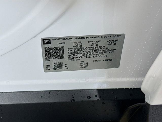 2026 Chevrolet Equinox LT