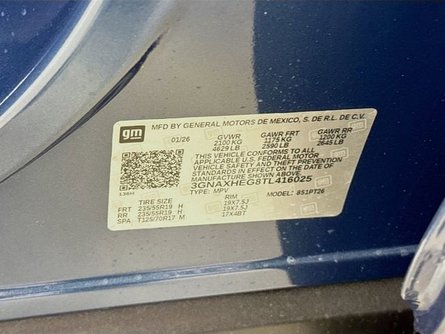 2026 Chevrolet Equinox LT