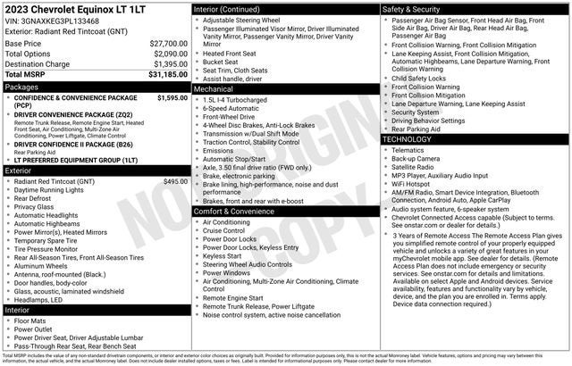2023 Chevrolet Equinox LT