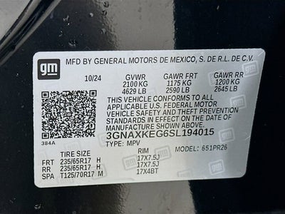 2025 Chevrolet Equinox ACTIV