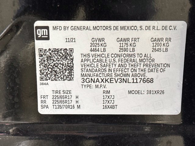 2022 Chevrolet Equinox LT