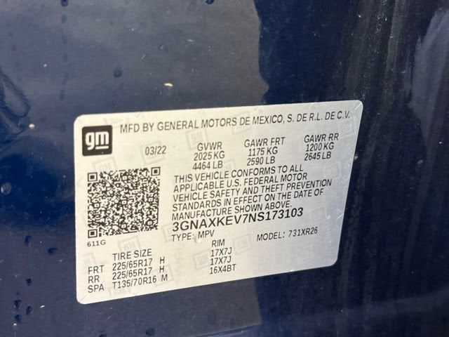 2022 Chevrolet Equinox LT