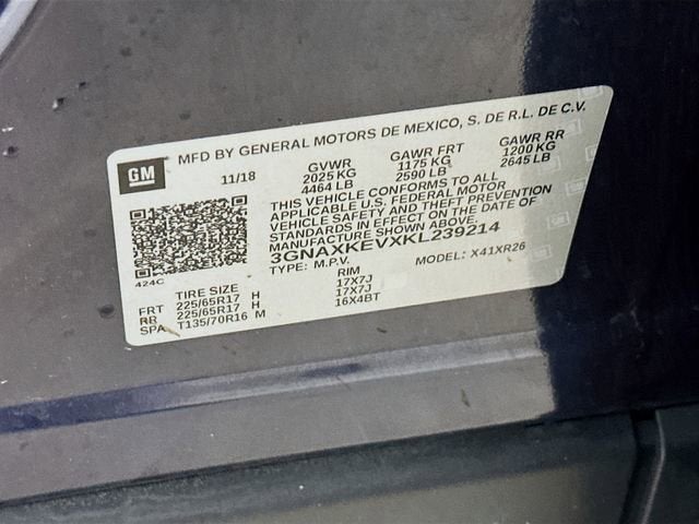 2019 Chevrolet Equinox LT