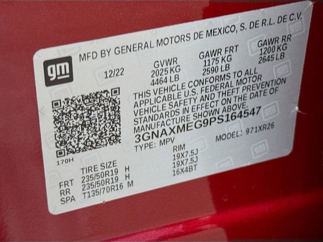 2023 Chevrolet Equinox RS