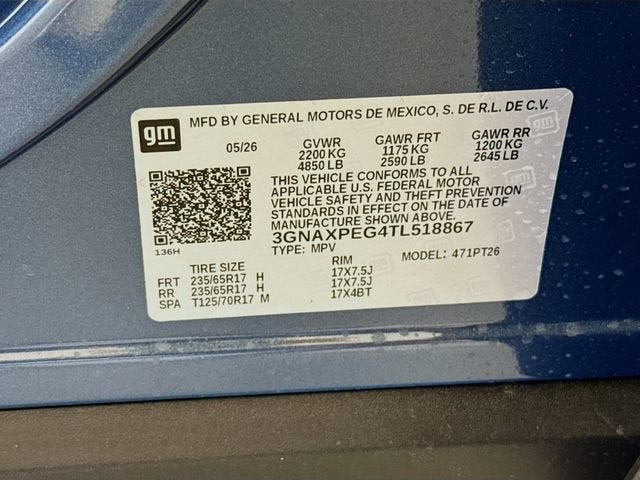 2026 Chevrolet Equinox LT