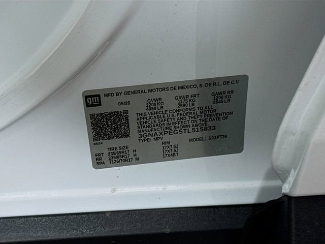 2026 Chevrolet Equinox LT