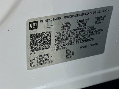 2026 Chevrolet Equinox LT