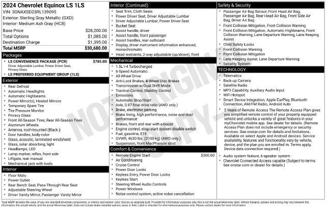 2024 Chevrolet Equinox LS
