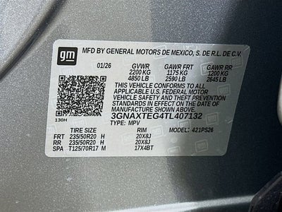 2026 Chevrolet Equinox RS