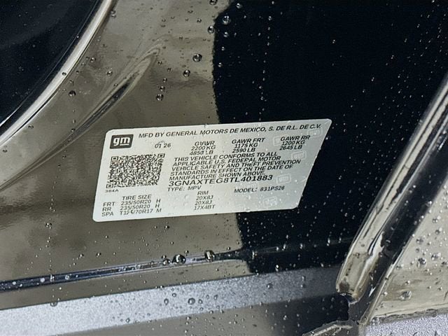 2026 Chevrolet Equinox RS