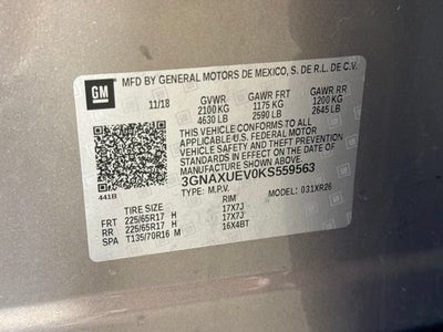 2019 Chevrolet Equinox LT
