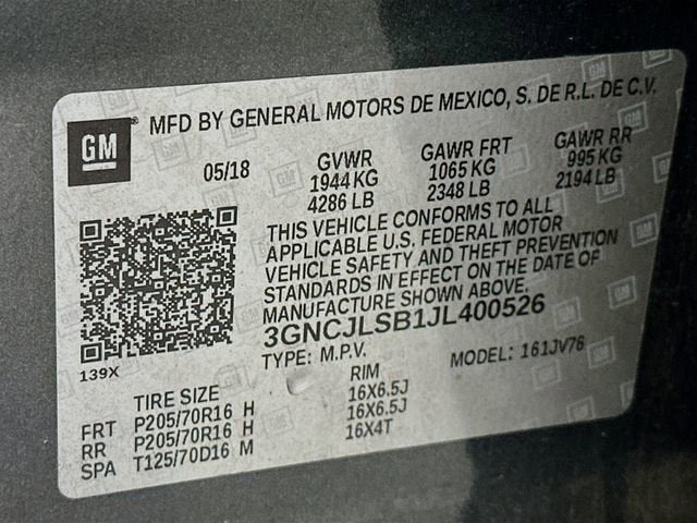 2018 Chevrolet Trax LT