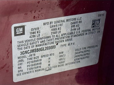 2016 Chevrolet Trax LTZ