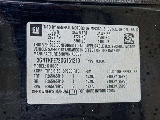 2013 Chevrolet Avalanche LT