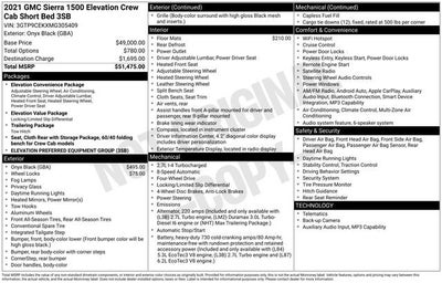 2021 GMC Sierra 1500 Elevation