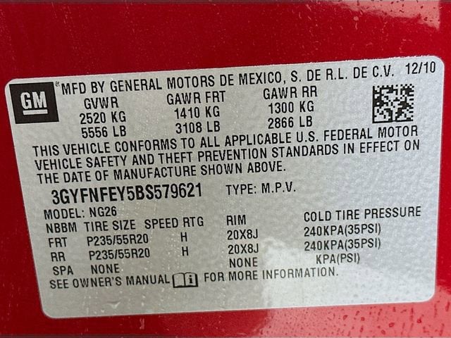 2011 Cadillac SRX Premium Collection