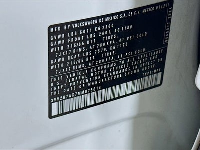 2021 Volkswagen Tiguan SE