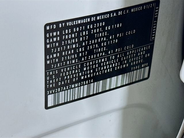 2021 Volkswagen Tiguan SE