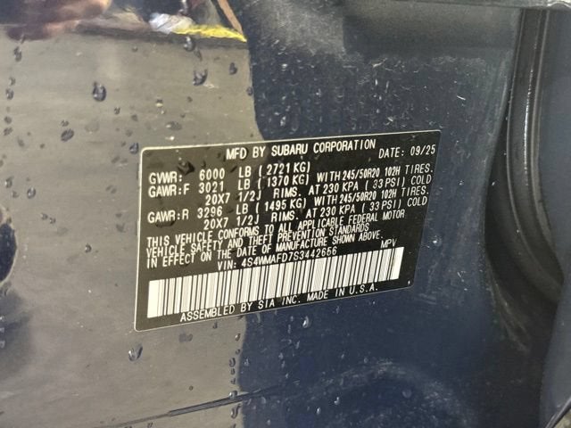 2025 Subaru Ascent Onyx Edition 7-Passenger